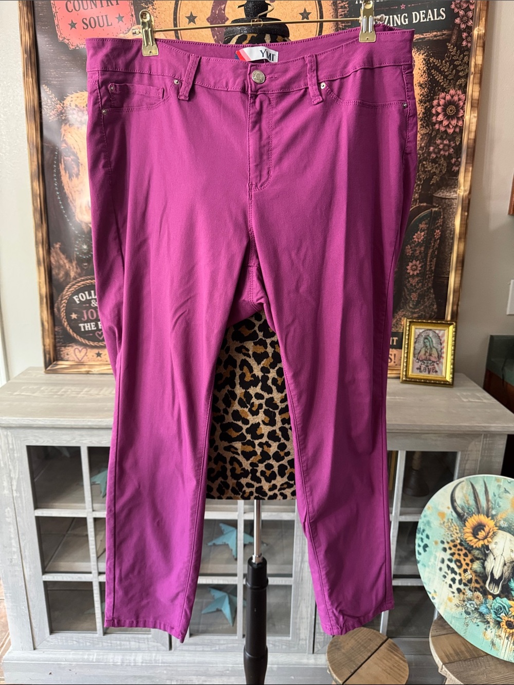 YMI Women's Mulberry Skinny Stretch Pant - Sz 3XL